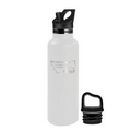 Tempercraft 20 oz Sport Bottle with Straw & Loop Lid